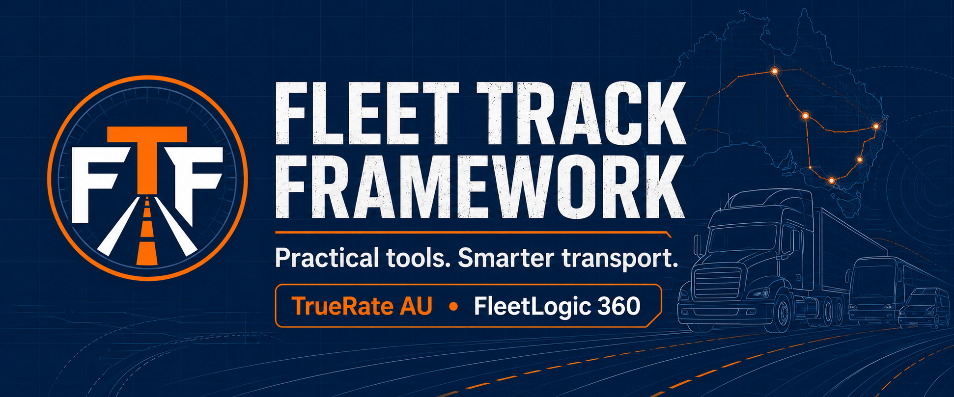 Fleet Track Framework transport network artwork